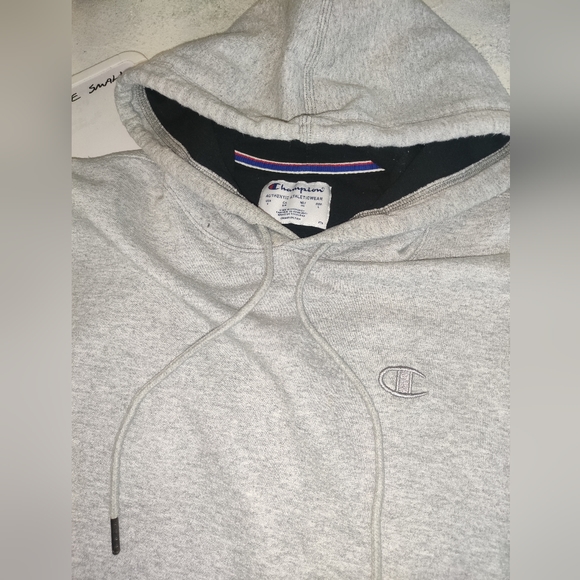 Grey Champion Hoodie size Small - Picture 3 of 4